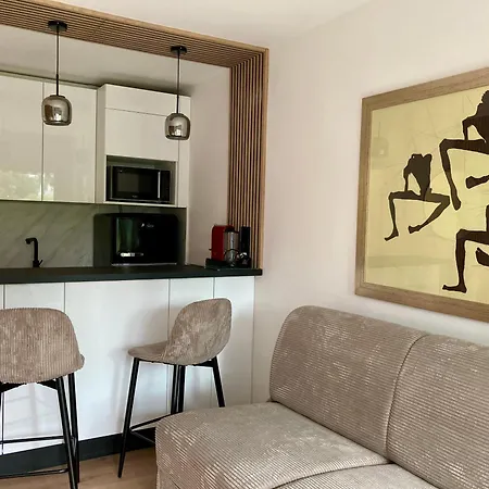 Studio Cuisine Parking Piscine A Cannes Апартаменты Канны